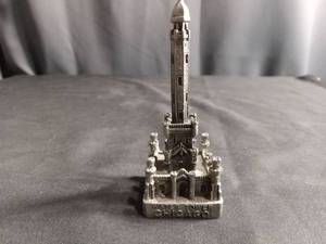 lot 6353 image: Water Tower Chicago Souvenir Miniature Built 1869 Height 154ft