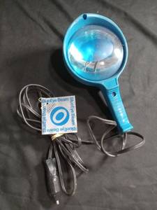 lot 6151 image: BlueEye Beam Handheld Spotlight with 12V Cigarette Lighter Cord