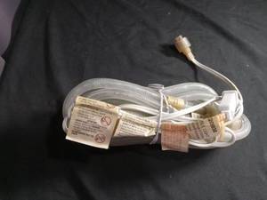 lot 6159 image: Clear Flexible Rope Light with Power Cord