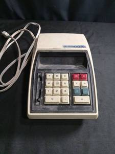 lot 6182 image: Digimatic Mark I Electronic Desktop Calculator Model 9-9452