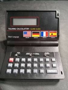lot 6195 image: Multi-Language Talking Calculator with Alarm Clock