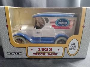 lot 6200 image: ERTL Kroger 1923 Truck Bank Die-Cast Metal 125 Scale Limited Edition