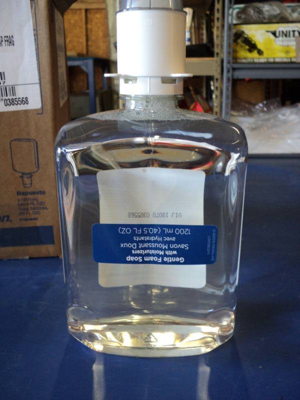 lot 3895 image: (1) box GP enmotion 1200 ML Aloe general purpose hand soap for use with enmotion dispensers