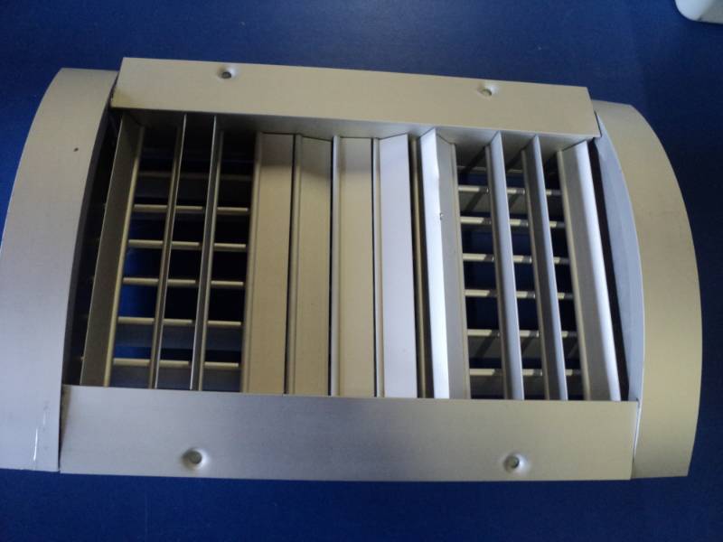 lot 3643 image: (1) vent cover with screws, 11-12 x 8, appears new, no box
