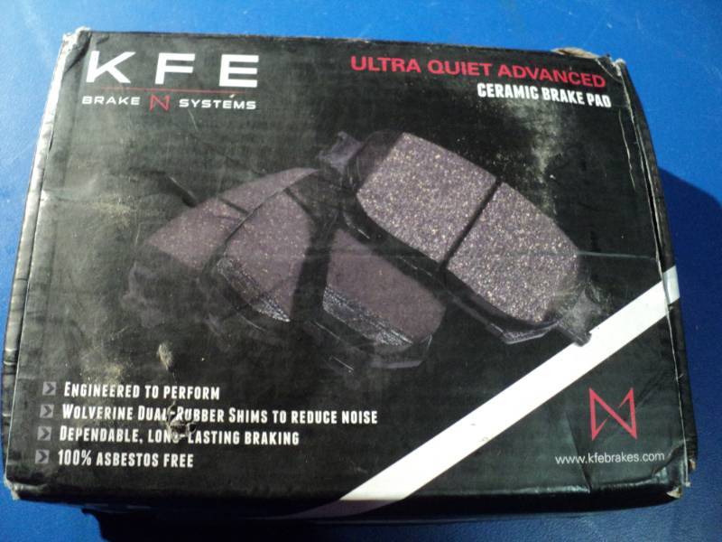 lot 4600 image: KFE Ultra Quiet Advanced Ceramic Brake Pad KFE 1447-104