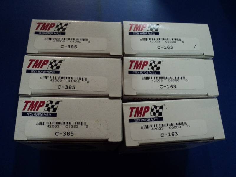 lot 4606 image: Mixed lot TMP Tech Timing Parts (3) C-385, (3) C-163