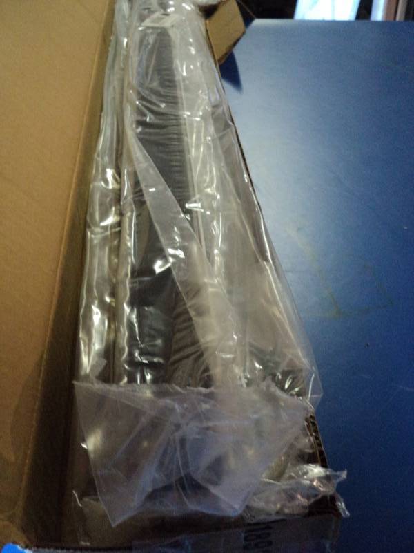 lot 4634 image: (9) ct. lot Hager 36 neoprene and aluminum door sweeps