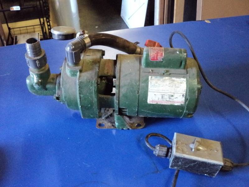 lot 4647 image: Packen Electric Pump, Untested, plug will need to be rewired
