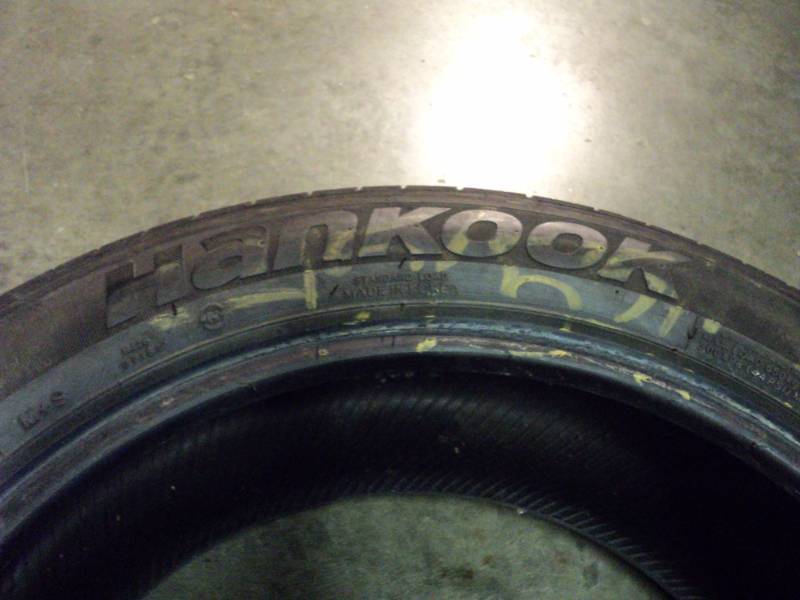 lot 4667 image: Hankook Optimo H426 P12555R17 Tire, used