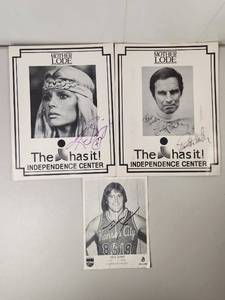 lot 96 image: Mother Lode Independence Center Signed Photos Lot Bruce Jenner Kansas City Kings