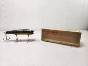 lot 108 image: Creek Chub Fishing Lure with Original Box No. 2014