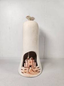 lot 118 image: Vintage Mexican Pottery Bell