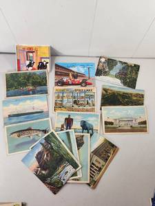 lot 141 image: Lot of Postcards - Landscape, Travel, and Americana Scenes