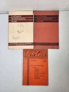 lot 150 image: Eastman Kodak Professional Films and Photographic Papers lot with Photo Kinks handbook