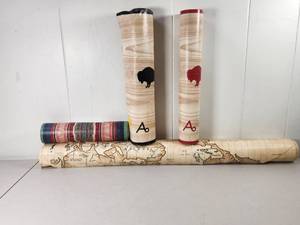 lot 197 image: Southwest Style Vintage Decorative Contact Paper