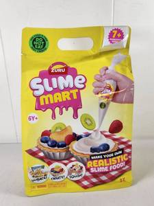 lot 200 image: Zuru Slime Mart 10 Piece Set Make Your Own Slime Food