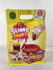 lot 201 image: Zuru Slime Mart Make Your Own Realistic Slime Food 12 Pc