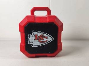 lot 213 image: Kansas City Chiefs Shock Box Portable Speaker