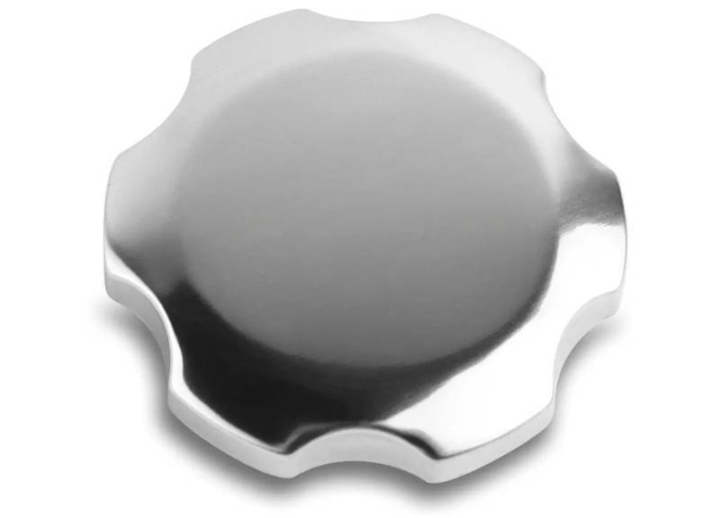 lot 46448 image: Gas Cap Fuel Cap Chrome Replacement for Honda GX120 GX160 GX200 GX240 GX270 GX340 GX390 Engine Gas Tank Cap 17620-ZH7-013 17620-ZH7-023 Fits Lawn Mower Baja MB165 MB200 Bike DRZ400 KE100 - Retail $8