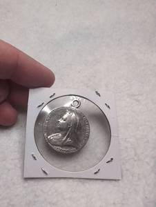lot 1003 image: Vintage Austria Maria Theresa Queen Victoria Medallion