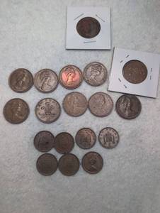 lot 1016 image: British Currency Coin Collection Mixed Denominations - 20 ct