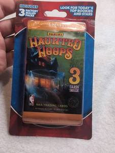 lot 1108 image: Panini Haunted Hoops NBA Trading Cards Sealed