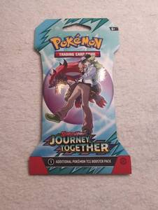 lot 1113 image: Pokmon Trading Card Game Scarlet &amp Violet Journey Together Booster Pack Sealed