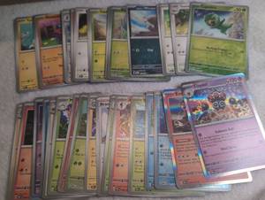 lot 1116 image: Pokemon Trading Card Game Lot Assorted Basic Stage 1 Trainer Cards - 60 ct