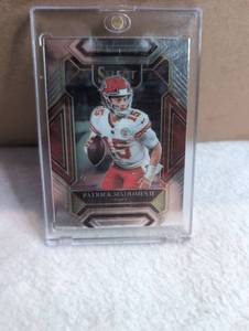 lot 1300 image: Kansas City Chiefs Patrick Mahomes II 2021 Panini Select Football&nbspCard&nbspNo. 202