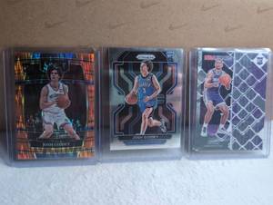 lot 1405 image: Josh Giddey  Keegan Murray Basketball Trading Cards Lot 3 Cards Panini Prizm NBA Hoops