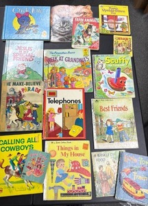 lot 202 image: Little Golden Books Lot 15 Books Vintage Childrens Stories