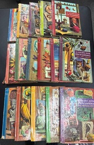 lot 205 image: The Golden Book Encyclopedia 16-Volume Complete Set Books 1-16