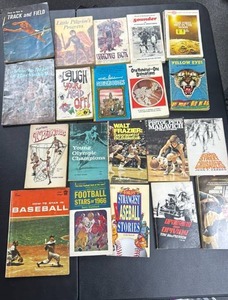 lot 206 image: Lot of 25 Books Sports & Adventure Titles - Basketball, Baseball, Track & Field