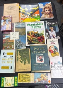 lot 208 image: Mixed Book Lot ooks - Biographies, Gardening, Health, Fiction, Guides