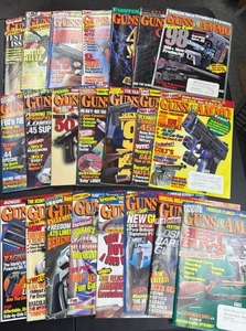 lot 221 image: GUNS & Ammo Magazine Collection 20 Issues Firearms Ammunition Handguns