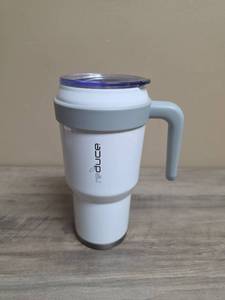 lot 418 image: Reduce brand Travel Mug with Handle and Lid - in like new condition