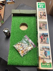 lot 753 image: Premier Indoor Golf Inc Putting Game with Tees and Golf Ball