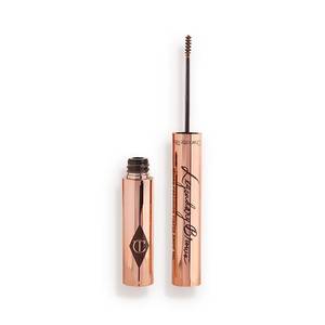 lot 4153 image: Charlotte Tilbury Legendary Brows Tinted Eyebrow Gel - Micro-Precision Brow Brush Adds Fullness, Texture & Feathered Definition - Water-Resistant Formula - Soft Brown - Retail $28