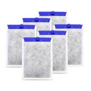 lot 4202 image: pewyoke 6 Pack Aquarium Filter Cartridge Compatible with Whisper Power Filters,Large Replacement Filter Cartridges for 20i40iIQ20IQ30IQ45IQ60 - Retail $15