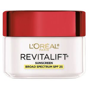 lot 4230 image: LOreal Paris Revitalift Anti-Wrinkle  Firming Day Cream SPF 25 - 1.7oz Paraben-Free, Hydrating, Contains Retinol, For All Skin Types - Retail $60