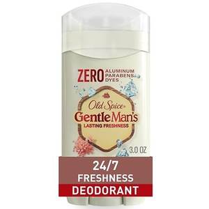 lot 4278 image: Old Spice Aluminum Free Men s Deodorant  Gentleman s Blend Invisible Solid Stick  Himalayan Sea Salt  3.0 oz - Retail $10