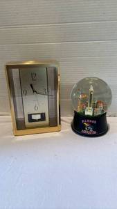 lot 1005 image: Seiko Quartz Wall Clock and Kansas Jayhawks Snow Globe Lot