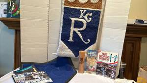 lot 1023 image: Kansas City Royals memorabilia
