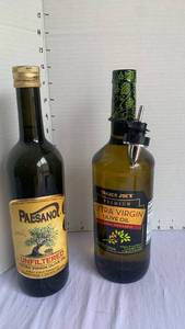 lot 1113 image: Extra Virgin Olive Oil Lot Paesano Unfiltered and Trader Joes Premium Cold Pressed