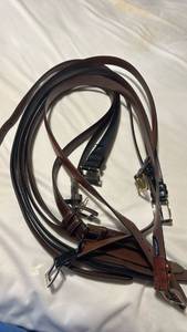 lot 1213 image: Round tree and yorke belts all about size 46