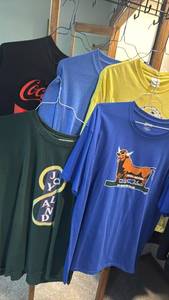 lot 1217 image: Lot of 5 Graphic T-Shirts Coca-Cola Big Texan Sloppy Joes, Joyland and other size 2x-4x