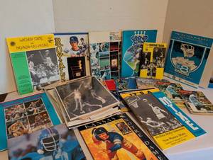lot 2108 image: College sports Programs and Media 1970s-1980s Lot - Kansas, Wichita State, Others