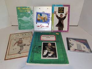 lot 2121 image: Media Lot DVDs, Magazines, CDs - The Simpsons, Saturday Night Live, Ollie Hopnoodles Haven of Bliss