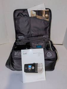lot 2139 image: ResMed AirSense 10 AutoSet CPAP Machine with Carrying Case and boot