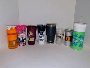 lot 2203 image: Assorted Drinkware Cups Tumblers Yeti